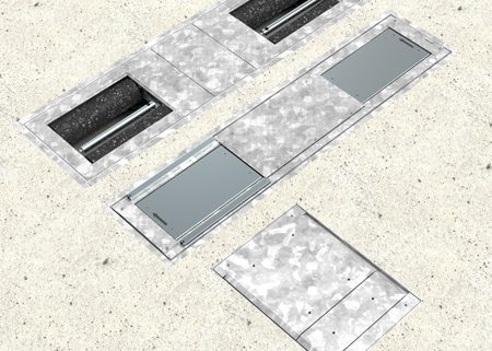 BM4010 test line for light vehicles - 3D illustration